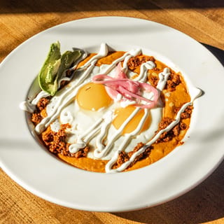 huevos con chorizo